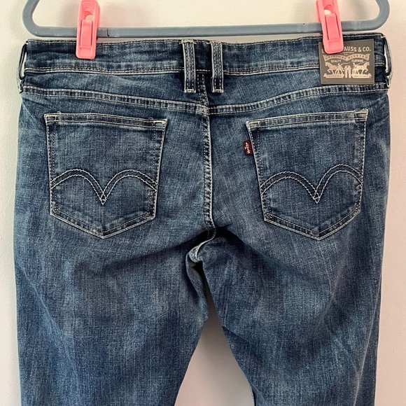 Levi's Low Twist Denim Blue Jeans sz 32W - Picture 8 of 11